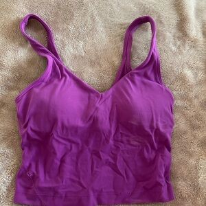 lululemon athletica Purple align tank